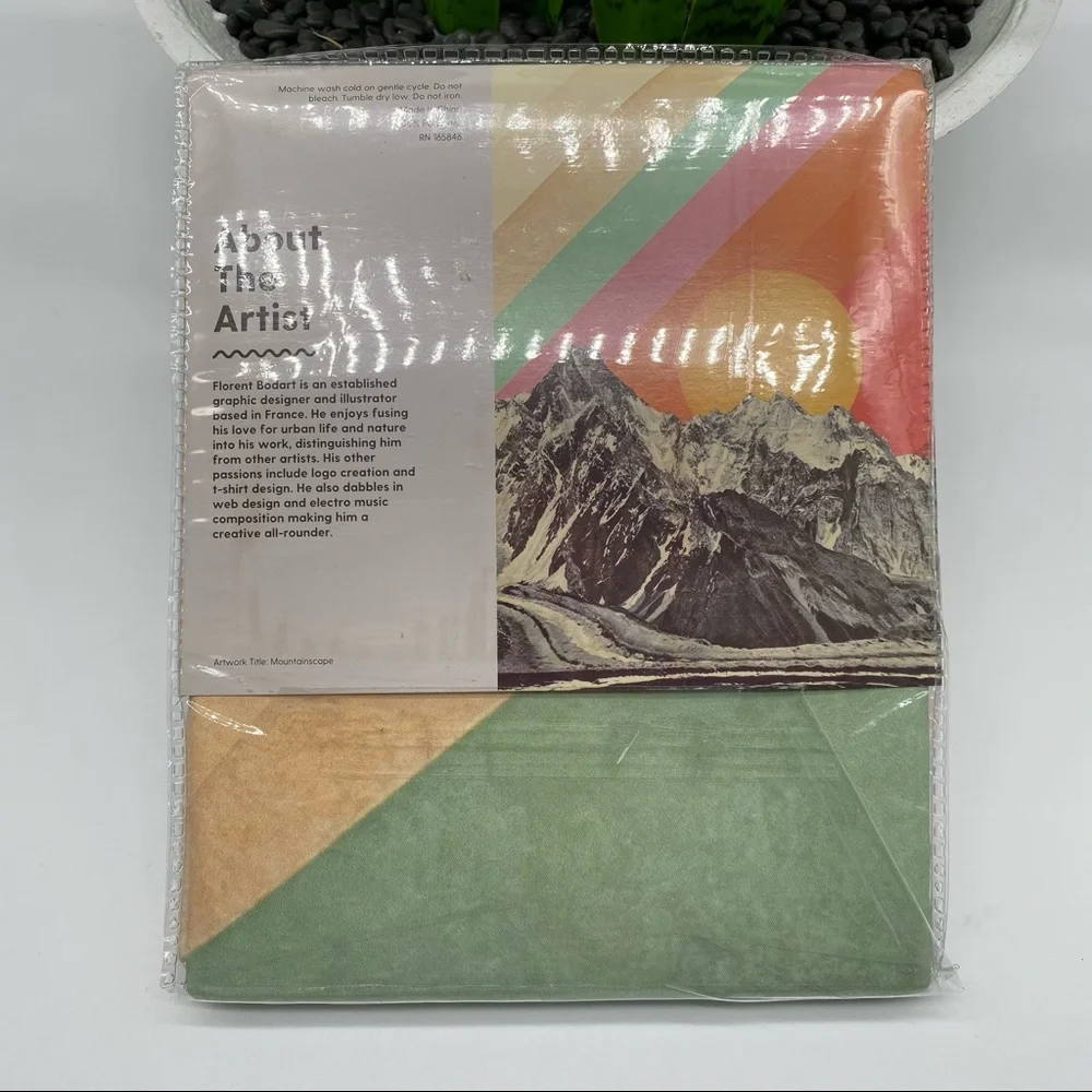 Society6 mountainscape Wall Tapestry 50” by 60” NEW.